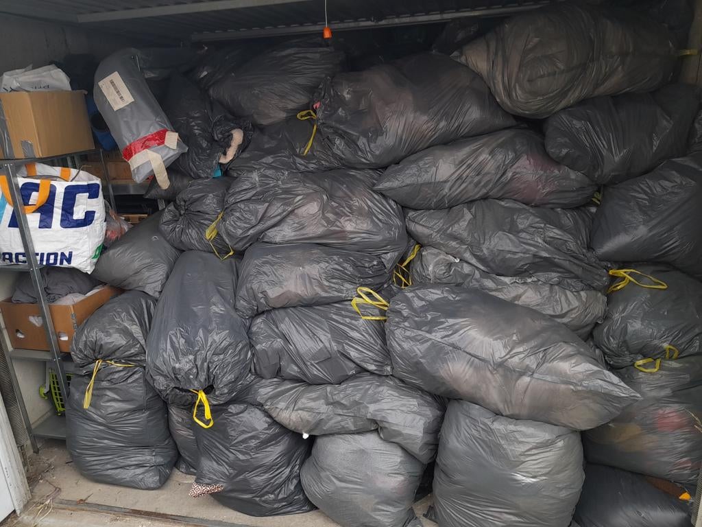 Kleding zakken - Mix  Dames/Heren/Kinderen partij kleding, Ophalen of Verzenden