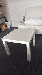 Ikea bijzettafel hoogglans wit kleur, Huis en Inrichting, Ophalen of Verzenden, Rond, Minder dan 55 cm, 45 tot 60 cm