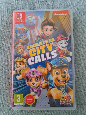 Nintendo Switch Paw Patrol Adventure City Calls beschikbaar voor biedingen