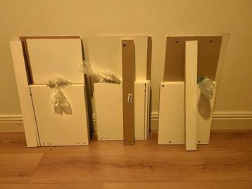 Ikea Billy bovendeel/opzetstuk 60 cm (wit) (3 stuks) - afbeelding 2