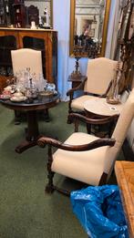 3 antieke fauteuils, Ophalen