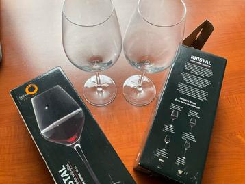 2 stöltze rode wijnglazen exquisite royal in doos  beschikbaar voor biedingen