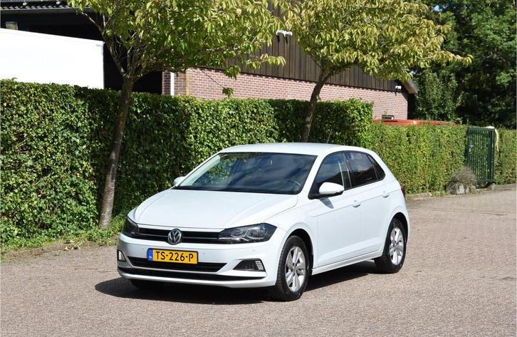 Volkswagen Polo 1.0 TSI DSG automaat ECC PDC Navi stoelverw., Auto's, Volkswagen, Bedrijf, Te koop, Polo, ABS, Airbags, Airconditioning