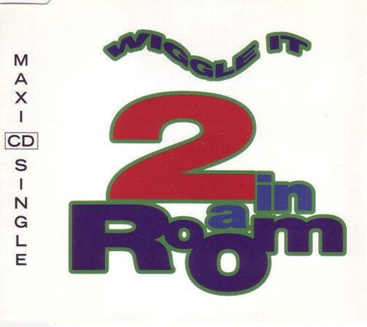 2 in a Room - Wiggle It (CD Single), Cd's en Dvd's, Cd's | Pop, Gebruikt, 1980 tot 2000, Ophalen of Verzenden