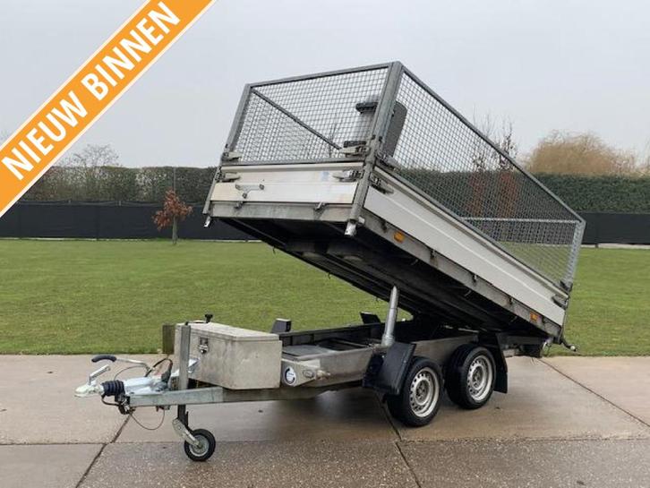 Hapert Cobalt VOLLE 3 zijdige kipper MARGE aanhangwagen, Auto diversen, Aanhangers en Bagagewagens, Gebruikt