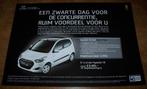 leaflet Hyundai i10 en i20 Black Pack  2013, Verzenden, Zo goed als nieuw, Overige merken