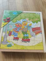 Nieuwe houten Sesamstraat puzzel 4 puzzels van 25 stukjes, Kinderen en Baby's, Speelgoed | Kinderpuzzels, Ophalen of Verzenden