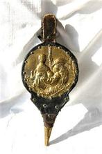 Oude blaasbalg met nostalgische afbeelding (5025), Ophalen