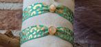 Elastic panter armbandje, Sieraden, Tassen en Uiterlijk, Armbanden, Nieuw, Ophalen of Verzenden, Elastiek, Met bedels of kralen