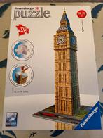 Big Ben 3D puzzel, Hobby en Vrije tijd, Denksport en Puzzels, Overige typen, Ophalen of Verzenden, Zo goed als nieuw