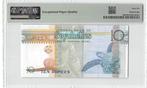 Seychelles 10 Rupees 1998 Unc PMG 66 EPQ, Ophalen of Verzenden, Overige landen, Los biljet
