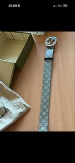 Gucci GG Supreme Riem - Heren, Kleding | Heren, Riemen en Ceinturen, Overige kleuren, Echt leder, Minder dan 95 cm, Ophalen of Verzenden