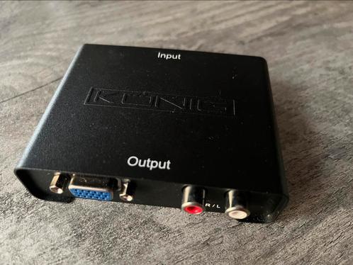HDMI to VGA adapter, Audio, Tv en Foto, Converters, Zo goed als nieuw, Ophalen