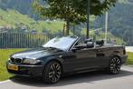 BMW 3-Serie 3.0 CI 330 Cabriolet AUT 2003 Zwart(full option), Auto's, Automaat, 1595 kg, Cabriolet, 4 stoelen