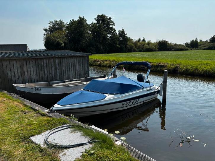 Grew 174 gr bowrider, Watersport en Boten, Speedboten, Zo goed als nieuw, 3 tot 6 meter, Benzine, Minder dan 70 pk, Polyester