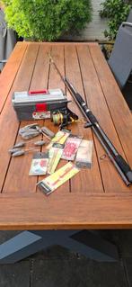 Shimano zee hengel penn molen + extra, Watersport en Boten, Ophalen, Gebruikt, Complete set