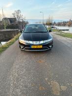 Honda Civic 1.8I Executive 5DR 2007 Zwart, Auto's, Honda, Voorwielaandrijving, 15 km/l, 4 cilinders, Zwart