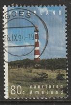 Nederland 1994 1621 Vuurtoren 80c Ameland, Gest, Postzegels en Munten, Ophalen of Verzenden, Na 1940, Gestempeld