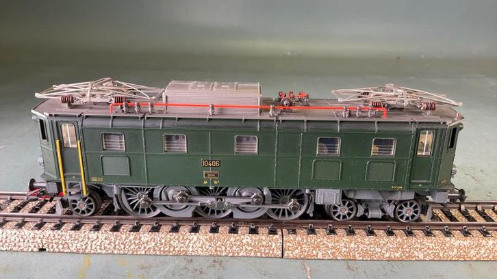 Marklin ho 3167 E loc 2C1 Zwitserland BR 10406, Hobby en Vrije tijd, Modeltreinen | H0, Zo goed als nieuw, Locomotief, Wisselstroom