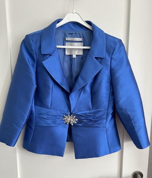 Luis Civit Blazer Blauw – Maat 36/38– Chique en Elegant, Kleding | Dames, Jasjes, Kostuums en Pakken, Zo goed als nieuw, Jasje