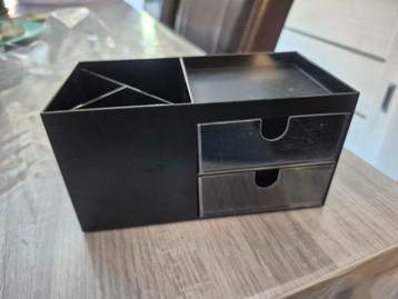 bureau organizer zwart beschikbaar voor biedingen