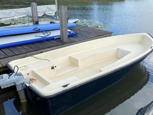 Sea-finder 420 met of zonder torqeedo Travel 1003, Watersport en Boten, Sloepen, Gebruikt, Tot 10 pk, 3 tot 6 meter, Buitenboordmotor