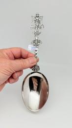 Gave grote zilveren geboirtelepel uit 1929., Verzenden, Zilver