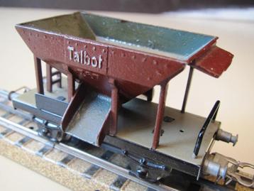 Märklin H0 367 Talbot Ballastwagen gegoten blankebeugel 1940 beschikbaar voor biedingen