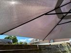 Zweefparasol incl. Voet, Ophalen, Zo goed als nieuw, 250 cm tot 450 cm, Knikarmscherm