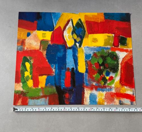 Reproductie Gerrit Benner landschap, Antiek en Kunst, Kunst | Schilderijen | Abstract, Ophalen of Verzenden