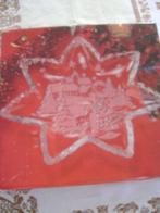 mooie kerst schaal wather glas ( nieuw), Diversen, Kerst, Ophalen of Verzenden, Nieuw