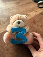 Forever friends beertje cijfer 3, Kinderen en Baby's, Ophalen of Verzenden, Zo goed als nieuw, Beer