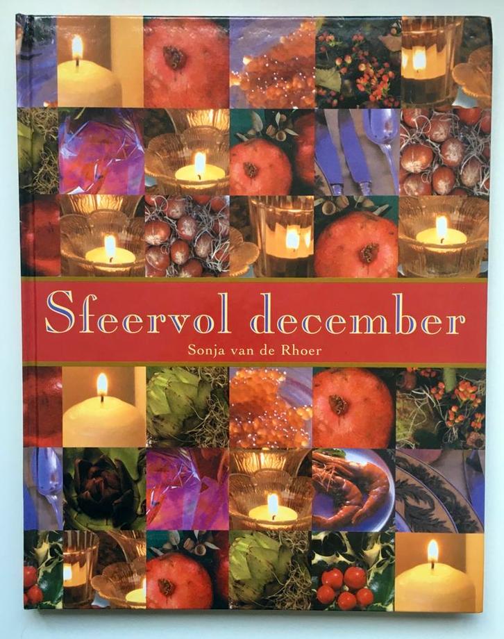 Sfeervol december - Sonja van de Rhoer, Boeken, Hobby en Vrije tijd, Zo goed als nieuw, Overige onderwerpen, Geschikt voor kinderen