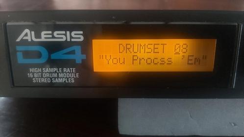 Alesis D4 Drum / Trigger Module, Muziek en Instrumenten, Drumstellen en Slagwerk, Gebruikt, Overige merken, Ophalen of Verzenden
