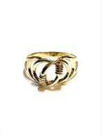 14k gouden ring, 18 tot 19, ., Ophalen of Verzenden, Zo goed als nieuw