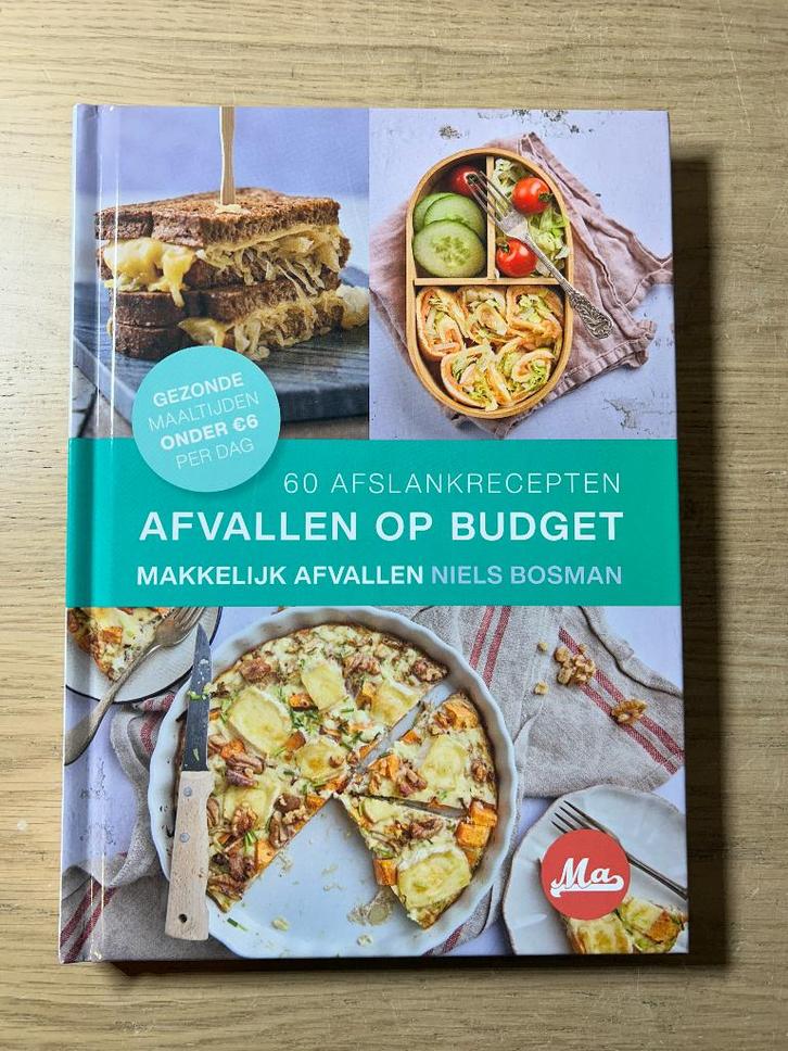 Afvallen op Budget | Niels Bosman, Boeken, Gezondheid, Dieet en Voeding, Zo goed als nieuw, Ophalen of Verzenden