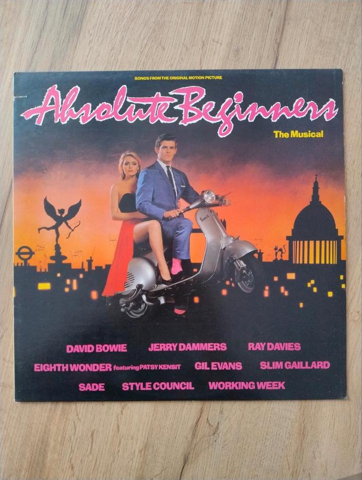 LP Absolute Beginners - Soundtrack Musical, Cd's en Dvd's, Vinyl | Filmmuziek en Soundtracks, Gebruikt, 12 inch, Ophalen of Verzenden