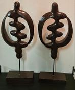 Afrikaanse Houten Beelden - Abaci Hout, Ophalen of Verzenden