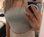 Bandeau top, Verzenden, Zo goed als nieuw, Grijs, Shein