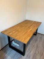 Eettafel / Bureau - eikenhout 180x90, Ophalen, Eikenhout, 50 tot 100 cm, Zo goed als nieuw