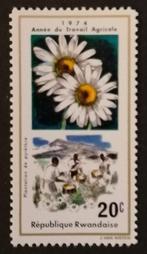 RWANDA - margrieten 1975, Postzegels en Munten, Postzegels | Afrika, Overige landen, Verzenden, Postfris