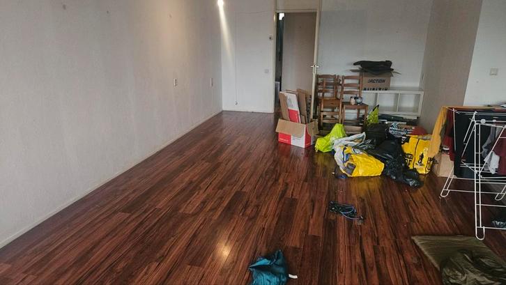 Laminaat, ondervloer en groene tegels, moet dit weekend weg!, Doe-het-zelf en Verbouw, Vloerdelen en Plavuizen, Gebruikt, Laminaat