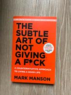 The subtle art of not giving a fuck Mark Manson, Ophalen of Verzenden, Zo goed als nieuw, Mark Manson