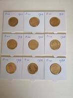 Negen Gouden tientjes Koningin Wilhelmina, 1911-1933 Pr++, Postzegels en Munten, Munten | Nederland, Verzenden, Goud, Koningin Wilhelmina