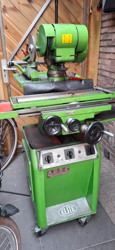 Universele slijpmachine Elite AP 5 E, Doe-het-zelf en Verbouw, Gereedschap | Slijpmachines, Zo goed als nieuw, Werkbankslijpmachine