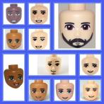 lego friends mannen/ jongens hoofdjes, Kinderen en Baby's, Speelgoed | Duplo en Lego, Ophalen of Verzenden, Zo goed als nieuw