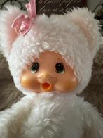 Monchhichi White Cat Minka Sekiguchi 20 cm (1), Verzamelen, Ophalen of Verzenden, Gebruikt