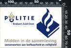 Sticker: Politie - Brabant Zuid Oost (1), Ophalen of Verzenden, Zo goed als nieuw, Bedrijf of Vereniging