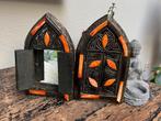 Marokkaanse kleine spiegeltjes met deuren set van 2 vintage, Huis en Inrichting, Woonaccessoires | Spiegels, Gebruikt, Ophalen of Verzenden