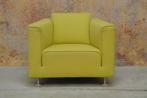 IZG Staat gele stoffen Design on Stock Blizz fauteuil!